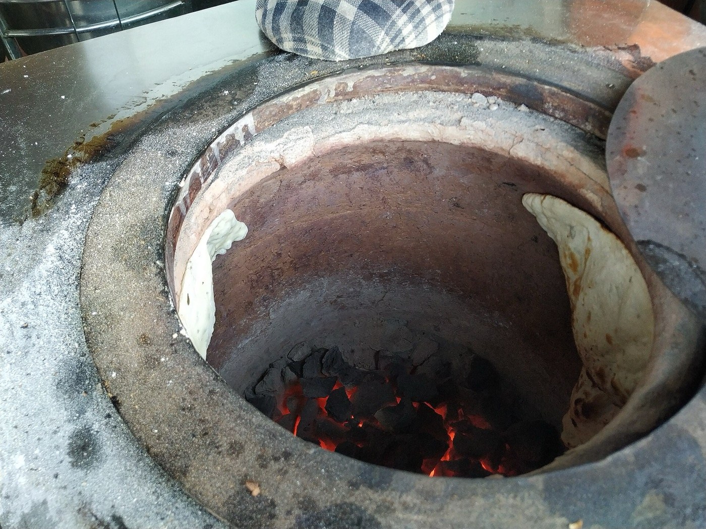The one fire, and the bread on its wall